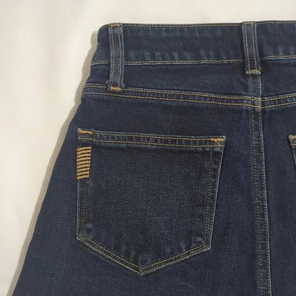Paige Margot Denim Shorts, Color Dark Wash Size 25 - Picture 12 of 16